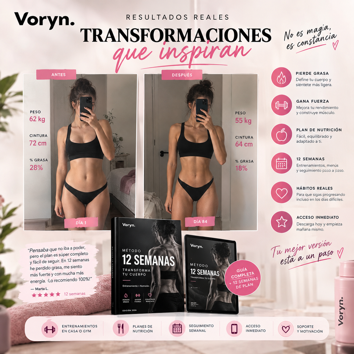 Voryn™ - Plan Pierde Grasa y Define