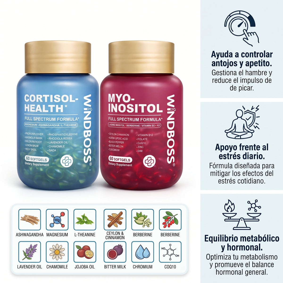Voryn™ - Fórmula Control de Peso y Estrés