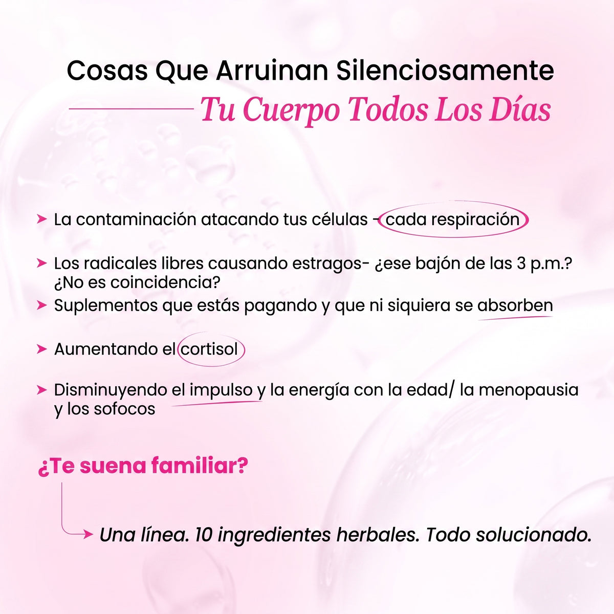 Voryn™ - Cansancio Femenino
