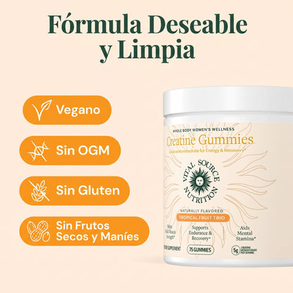 Voryn™ - Gomitas para Fuerza y Energía
