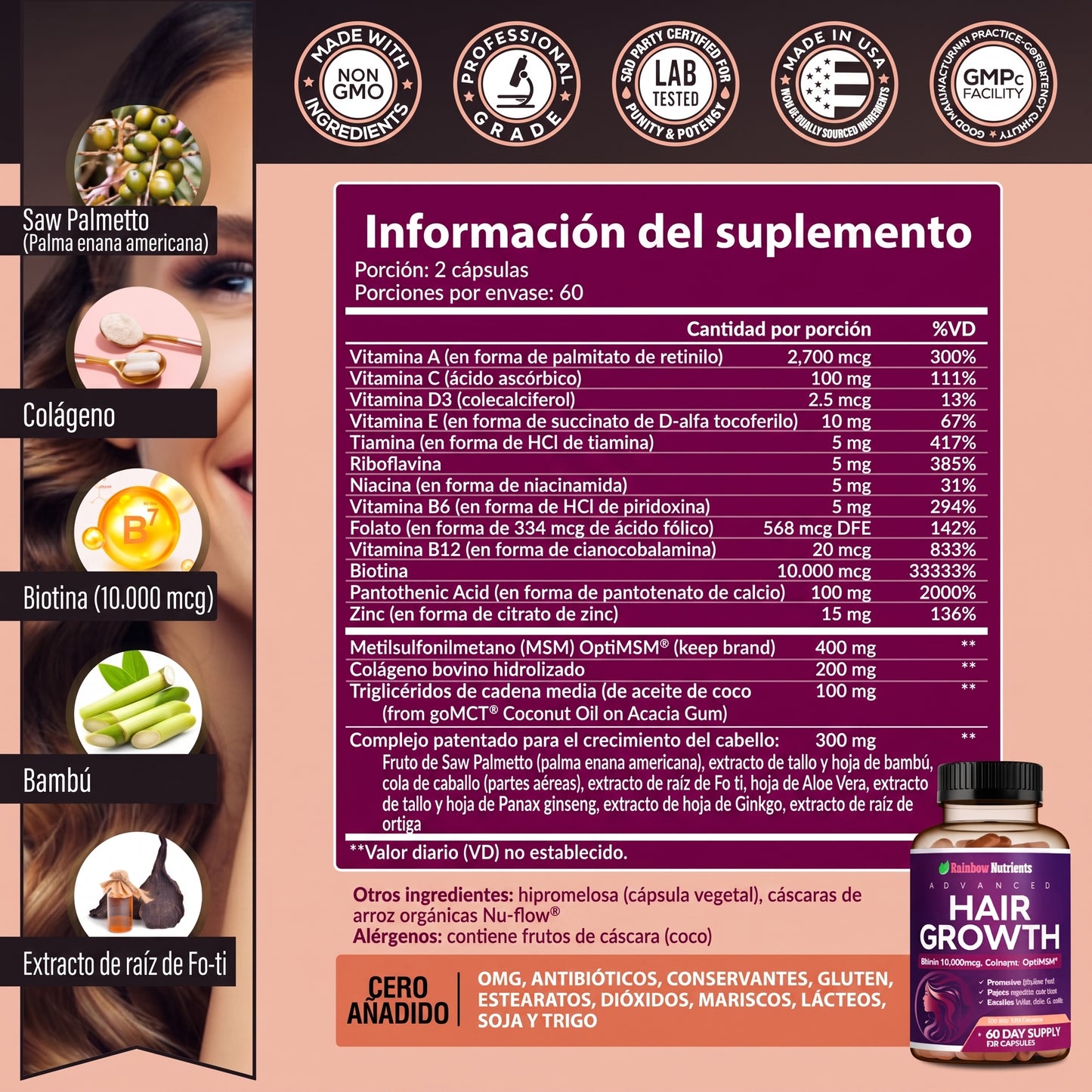 Voryn™ - Suplemento Anticaída y Crecimiento