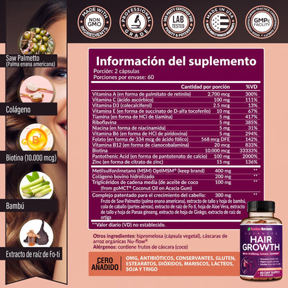 Voryn™ - Suplemento Anticaída y Crecimiento